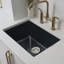 Ruvati 19'' W Single Bowl Fireclay Kitchen Sink-48251336