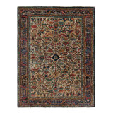 One-of-a-Kind Rectangle 8'10" X 11'9" Hand Knotted Area Rug