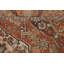 Tapis orange rétro 7 x 7