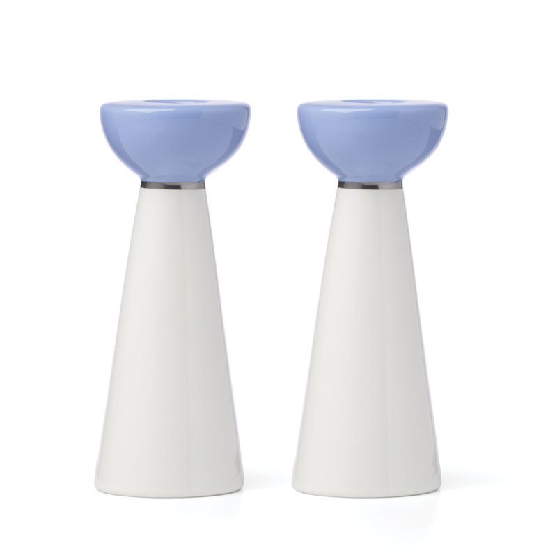 Kate Spade New York Oak Street Candlestick Holders, Set of 2
