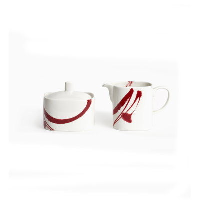 Ensemble de sucrier et pot à crème Paint It