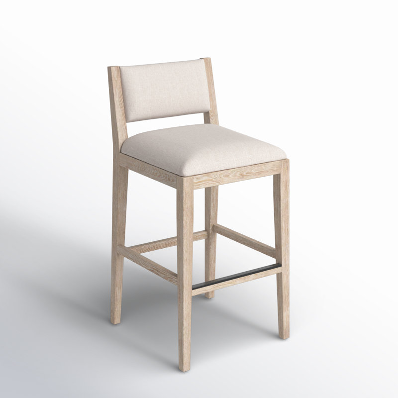 Beck Solid Wood Stool, Bar Stool (29" Seat Height)