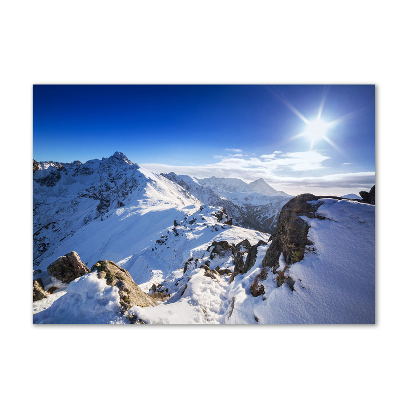 Tatra Peak - Wrapped Canvas Print