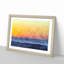 Orange Sunset Abstract - Picture Frame Graphic Art Print-56860776-56860778