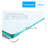 Bathroom Pivot Glass Door - 1/4" Tempered, 72" High, Easy Install 8" Stainless Steel Handle Shower Tempered Glass, Height