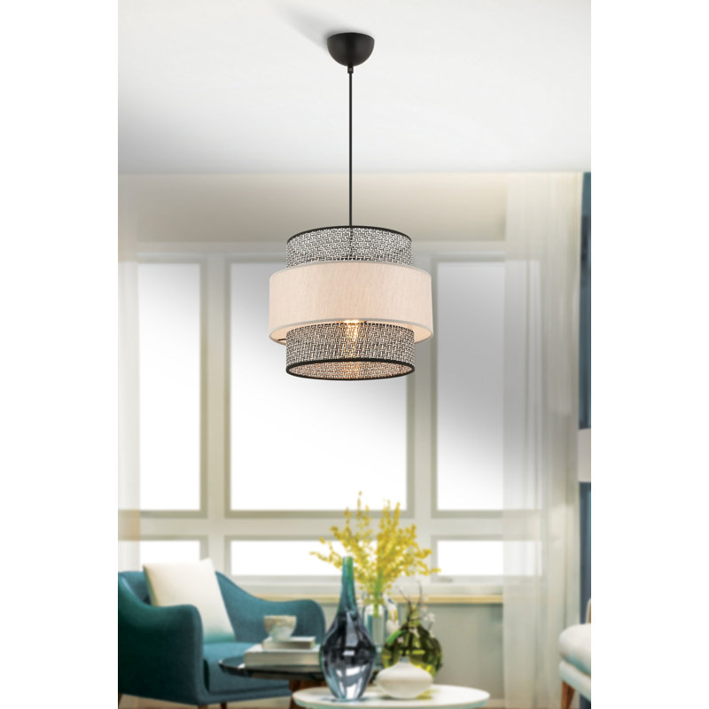 Chandelier, Gris / beige