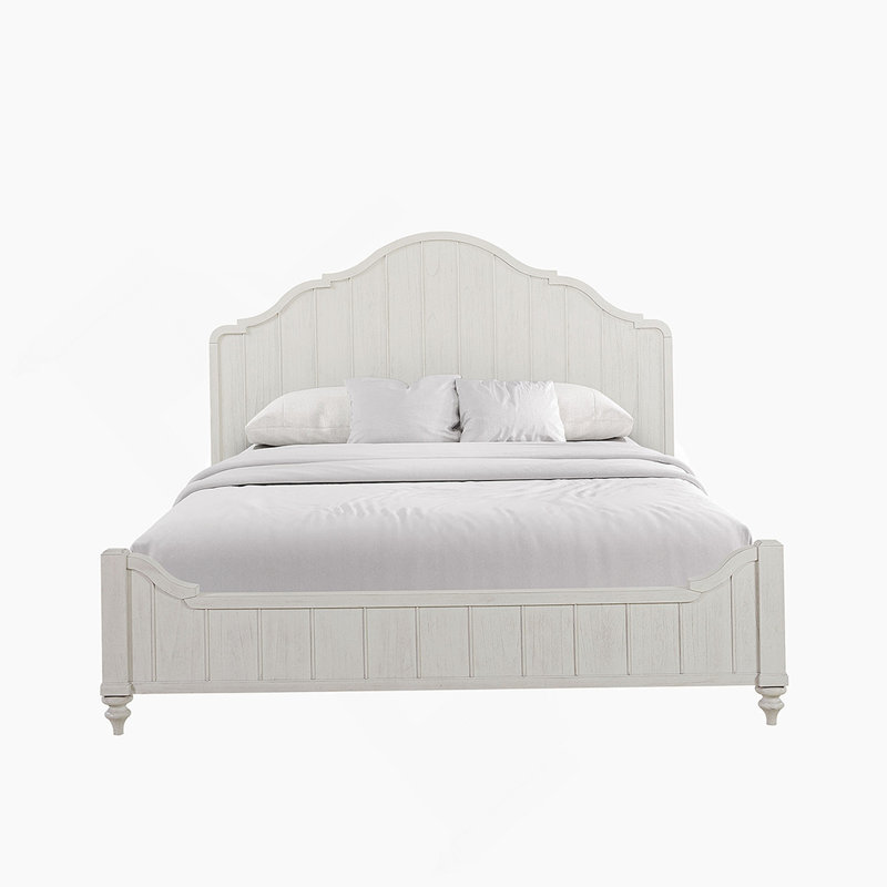 Queen Panel Bed - Cement, Queen
