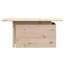 Novka Rectangular Solid Wood Outdoor Coffee Table - 100 cm W 50 cm D-1275654056
