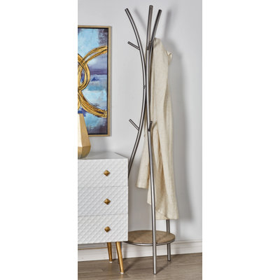 Borasisi Iron Freestanding Coat Rack