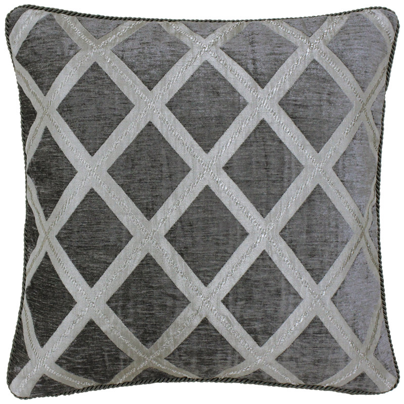 Geometric Square Cushion