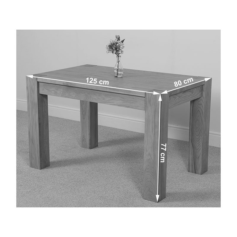 Claudia Oak Solid Wood Dining Table
