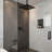 16 Inch Bathroom Luxury High Pressure Waterfall Rain Shower Head-122006080
