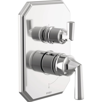 Beauclere™ Pressure Balance Valve With Integrated 3-Function Diverter Trim