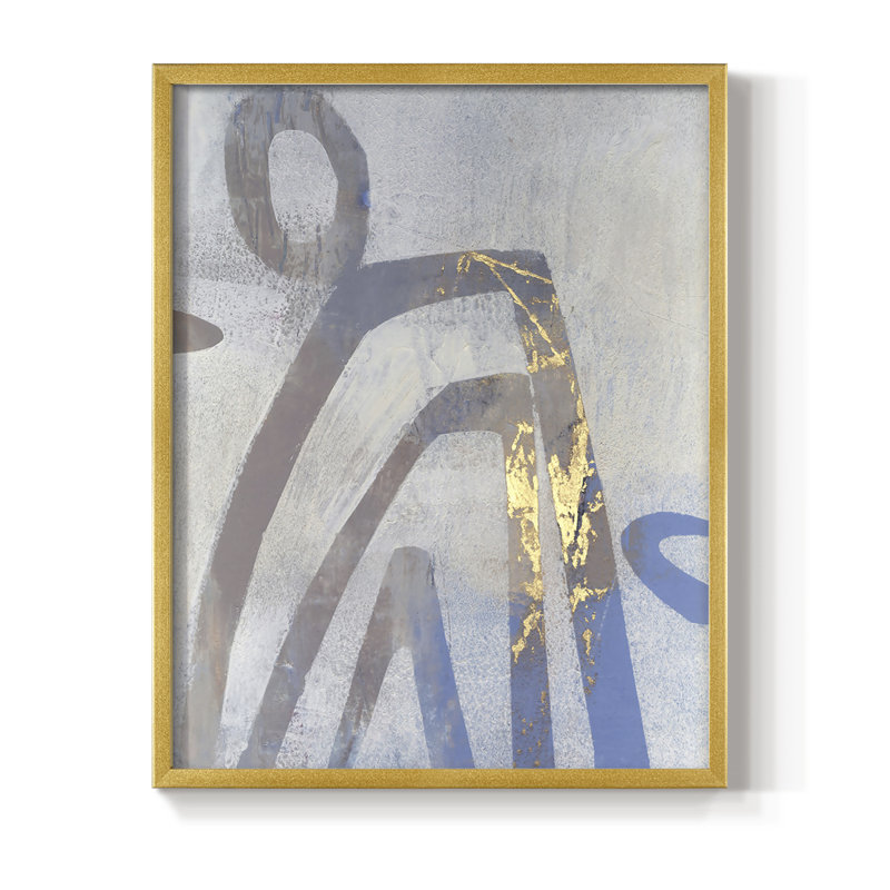 Linx II Framed Print - Solid Wood, 14" H x 11" W