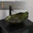 21.7" Stained Glass Bathroom Vessel Sink VS109GN