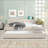 Mitsuko Upholstered Platform Bed with USB and Twin Size Trundle-1676503301