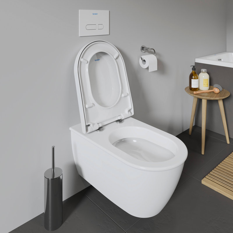 Duravit Darling New Special Dual Flush Elongated Toilet Bowl (Seat Not Included)