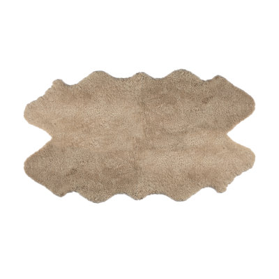 Tapis en peau de mouton bouclée Fiber par Auskin Luxury Quarto Nappa