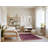 Machine Washable Overdyed Brown Area Rug-543601780