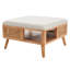 Table basse carrée en rotin avec rangement-98727763
