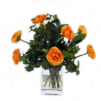 Polysilk Ranunculus Arrangement