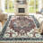 8'X10' Vintage Distressed Washable Area Rugs for Living Room Taupe-118159426-122570664