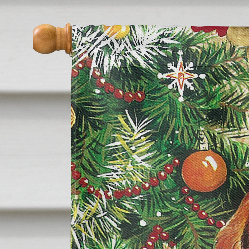 Drapeau de jardin de Noël pour chiot et chaton, H 28 po x l 40 po