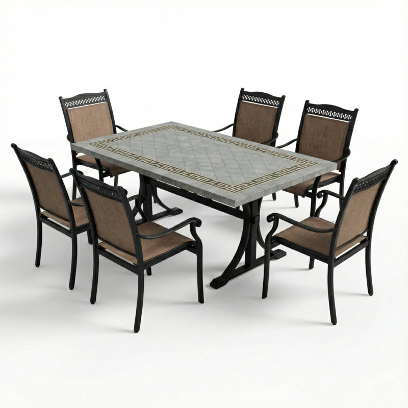 6 - Person Patio Dining Set with