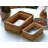 Natural Rattan Storage Baskets, Rectangular Woven Fruit Baskets, Decorative Wicker Basket And Small Baskets For Organizing (Set Of 3)