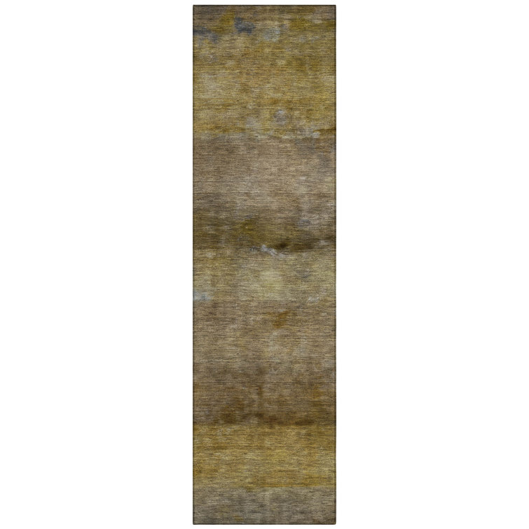 Machine Washable Indoor/Outdoor Matteson ACN2311 Stripes Rug