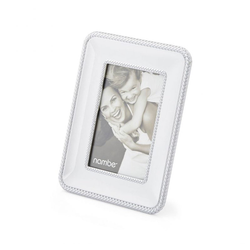 Nambe Braid Frame, 4" x 6"
