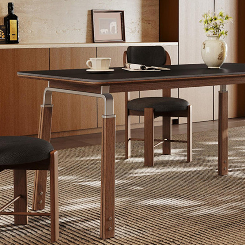 Simple and fashionable creative dining table, 29.52”H × 59.05”L × 31.49”W