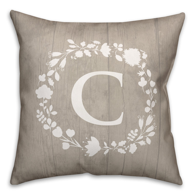 Reversible Throw Pillow, C