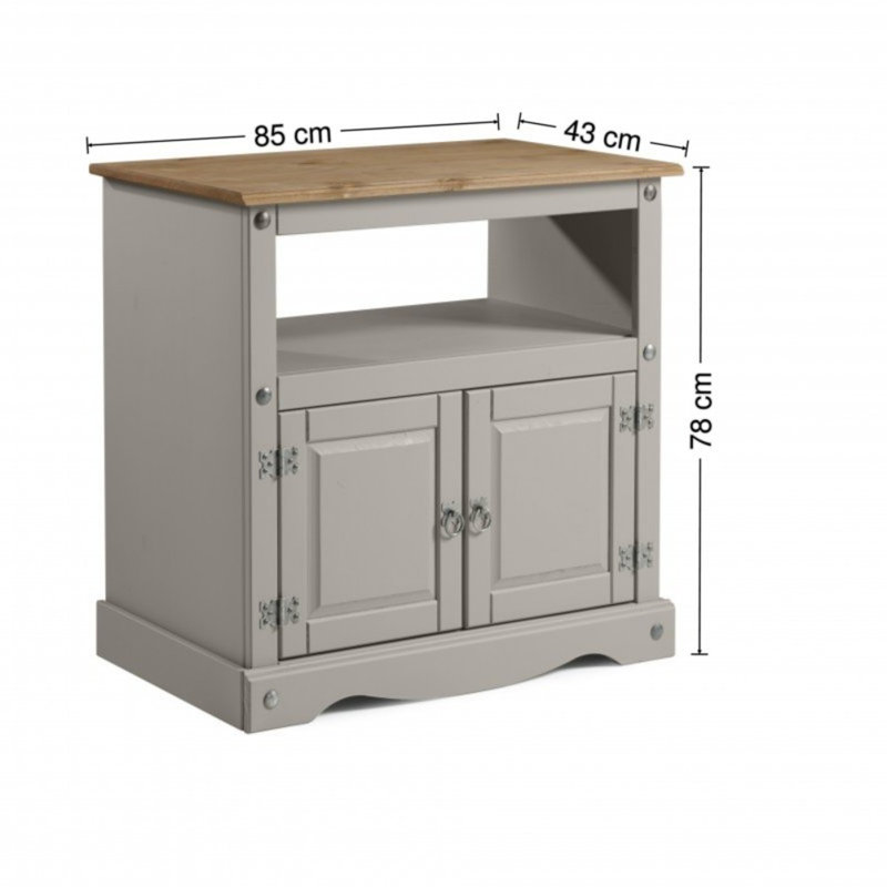Bridewell TV Stand for TVs up to 50", Grey