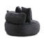 Fauteuil sac de pois en velours côtelé-1323564385