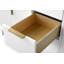 Lissandra 60" Double Bathroom Vanity In White With Engineered Stone Top