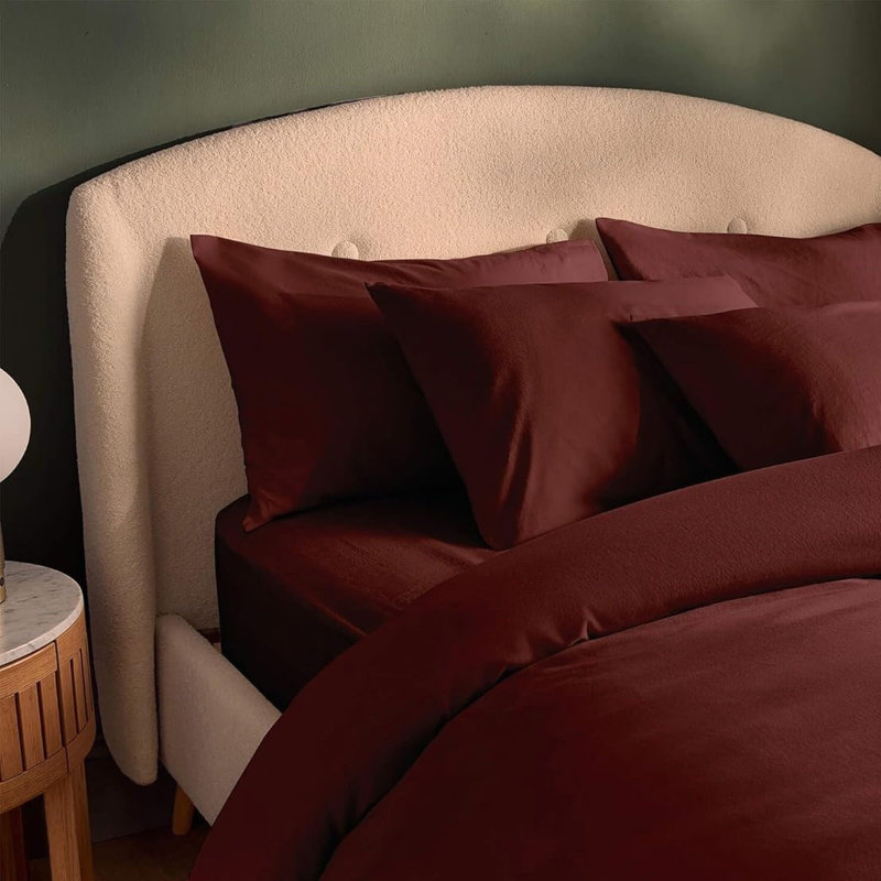 Cotton Solid Colour Duvet Cover Set