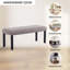 Syne Linen Upholstered Bench-2033868420