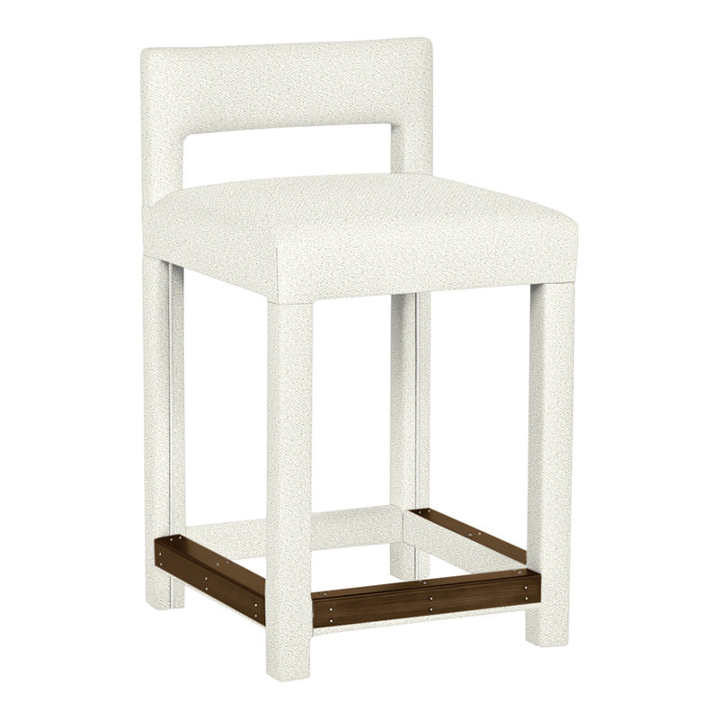 Thom Filicia 25.5'' Counter Stool, Havana, Kenworth Pearl