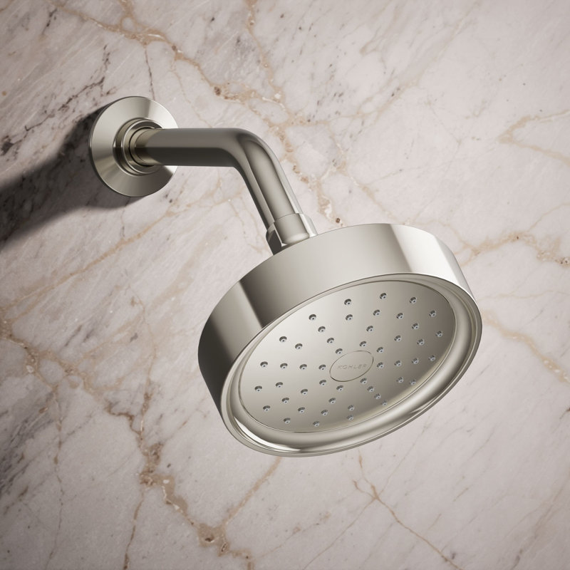 Purist 2.5 GPM Fixed Shower Head, Vibrant Polished Nickel