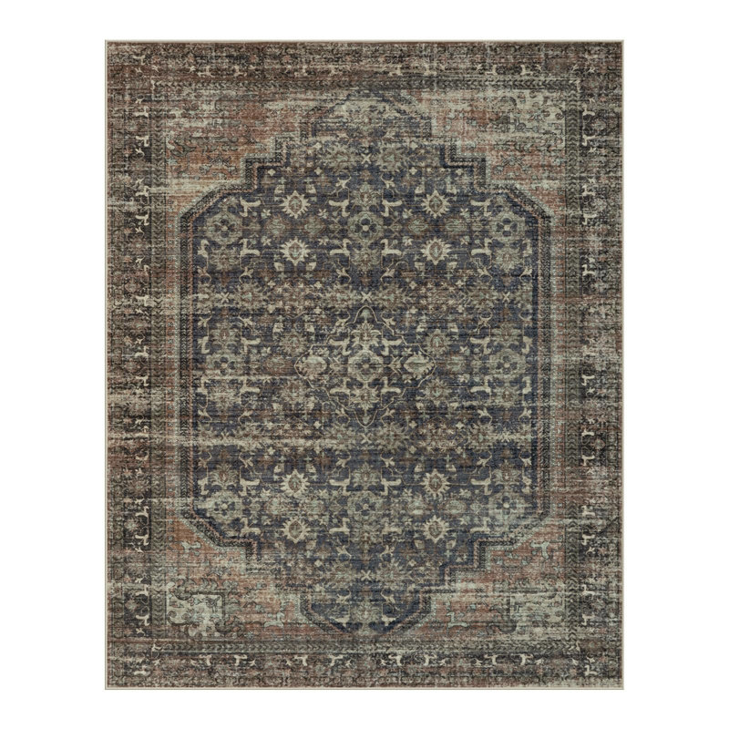 Tapis bohème Watte, Rectangulaire 8 pi x 10 pi