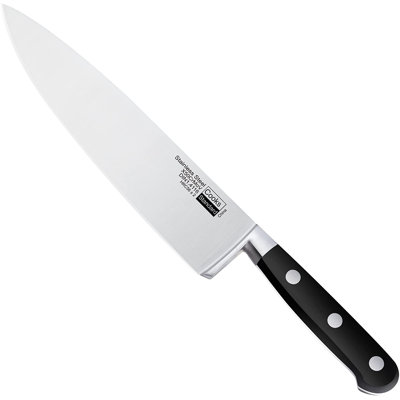 Cooks Standard Classic Cutlery 8 Inch/20cm Chef's Knife, High-Carbon Stainless Steel Serrated Blades, Ergonomic Handle, Sharp Triple Rivet