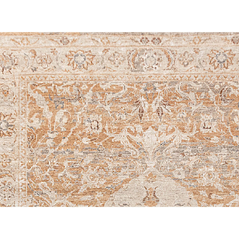 Tapis rectangulaire noué à la main, Rectangle de 5 pi x 8 pi