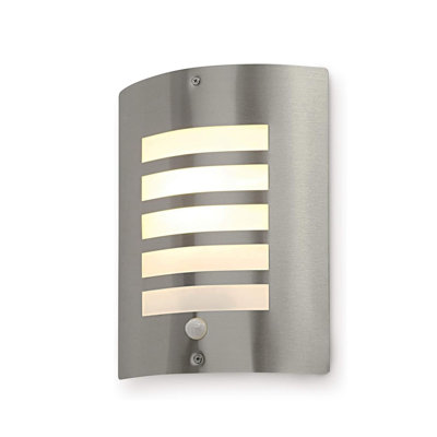 Silver 30cm H Outdoor Sconce