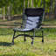 Chaise longue de camping, chaise de camping inclinable pliante portative avec dossier réglable pour la pêche en camping à l'intérieur et à l'extérieur