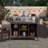 Outdoor Kitchen Island(No Include Stool)-368993838