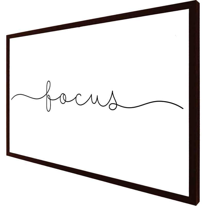 Crosspointe Single Picture Frame Print, Black Framed, 76cm H x 114cm W x 4cm D