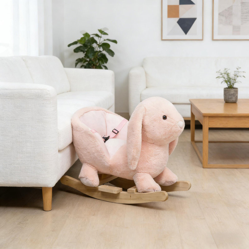 Lapin à bascule, lapin à bascule en bois
