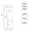 Garde-manger, armoire de cuisine, blanc