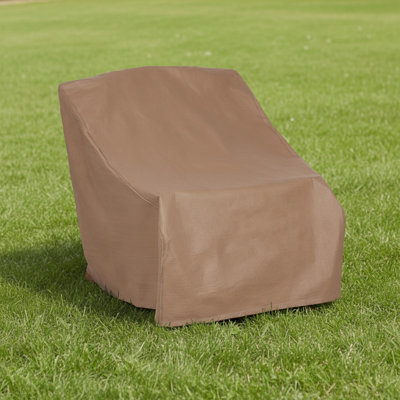 Brown Water-Resistant Patio Chair Cover(32"W x 34"D x 36"H)